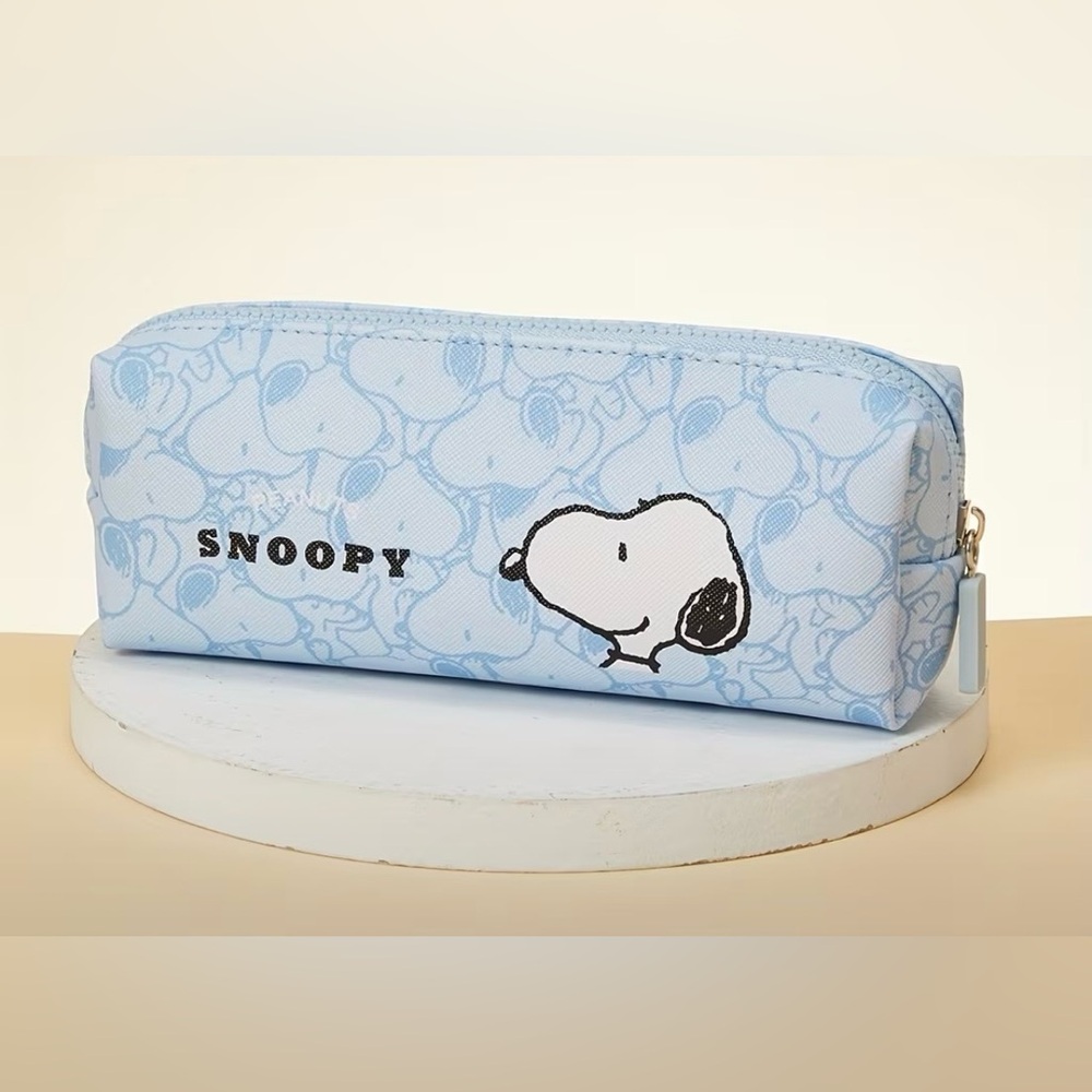 Snoopy Blue Pencil Case / makeup bag